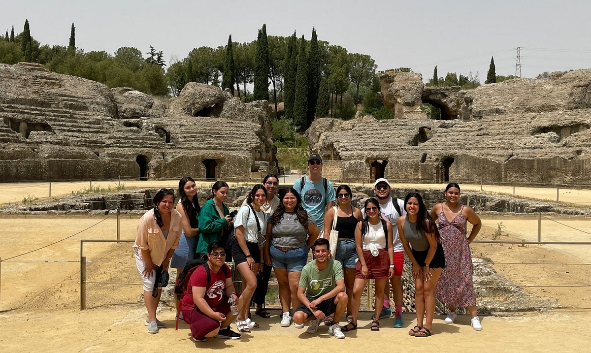 First Gen Abroad students in Seville